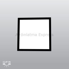 ACK 60x60 36w Clip-in Beyaz Işık Siyah Kasa Led Panel AP21-26631
