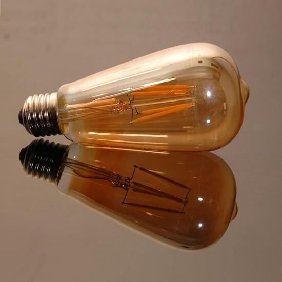 CT-4284 CATA 6W Amber Rustik Led Ampul