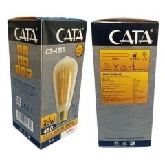 CT-4313 CATA Dimmerli Amber Rustik Led Ampul