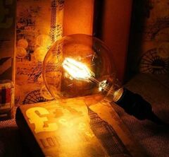 CT-4286 CATA G95 Amber Rustik Led Ampul