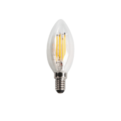 CT-4063 CATA 7W Soft Cam Kıvrık Rustik Buji Ampul Gün Işığı