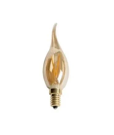 CT-4281 CATA 4W Amber Kıvrık Rustik Buji Ampul