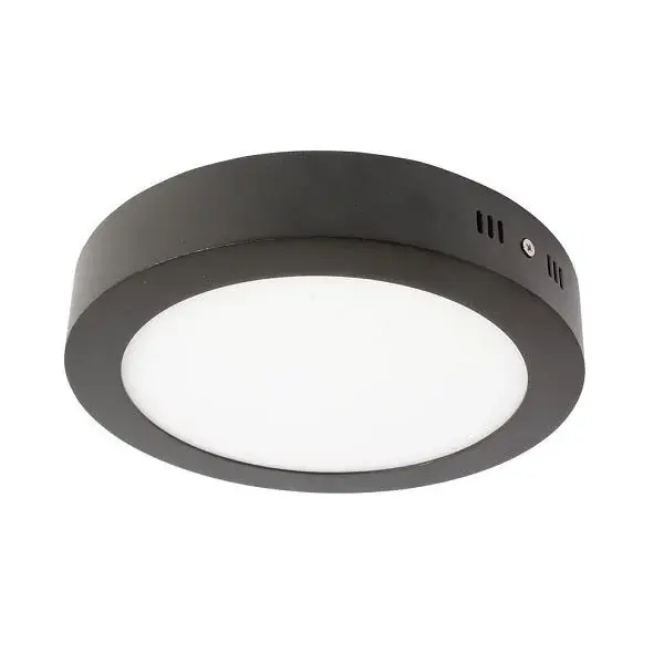CT-5238 CATA 30W Sıva Üstü Yuvarlak Siyah Kasa Led Panel