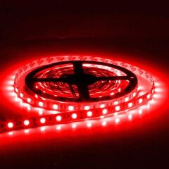 CT-4482 CATA 10 Çip İç Mekan Kırmızı Şerit Led (Paket 5 Metre)