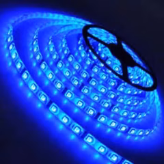 CT-4484 CATA 10 Çip İç Mekan Mavi Şerit Led (Paket 5 Metre)