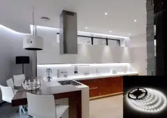 CT-4535 CATA 12 Çip İç Mekan Gold Beyaz Şerit Led (Paket 5 Metre)