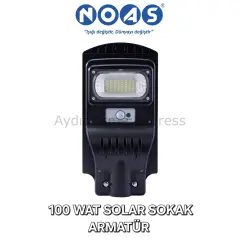 NOAS 100W Solar Sokak Armatürü YL73-0110-S