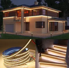 CT-4539 CATA 240 Çipli 24V Gold Şerit Led ( Paket 5 Metre)