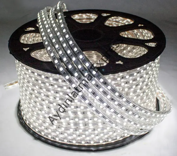 CT-4549 CATA 220V Dış Mekan Beyaz Hortum Led (Paket 100 Metre)