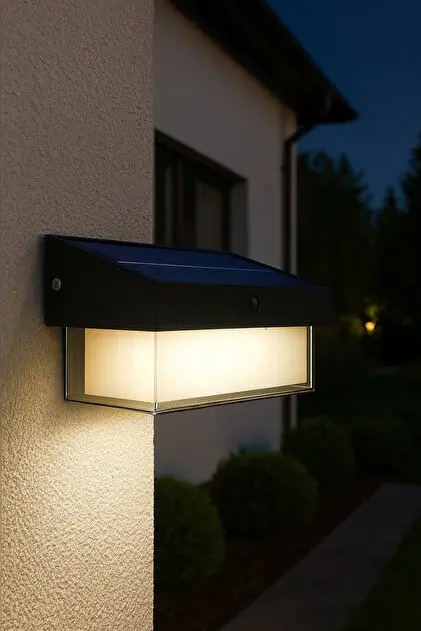 HS-5886 30W Solar Led Duvar Aydınlatma