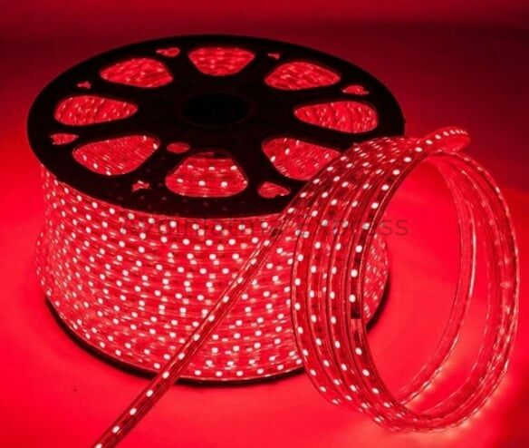 CT-4550 CATA 220V Dış Mekan Kırmızı Hortum Led (Paket 100 Metre)