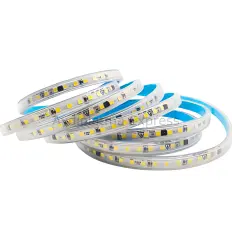 CT-4495 CATA 10 Çip 220V Yapışkanlı Trafosuz Beyaz Şerit Led  (Paket 100 Metre)