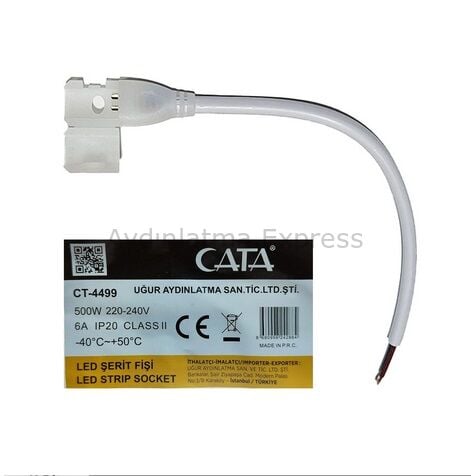 CT-4499 CATA Trafosuz Şerit Led Fişi