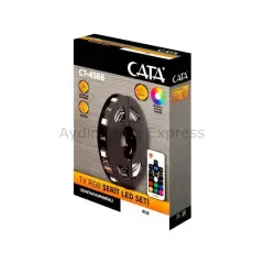 CT-4566 CATA USB'li RGB Şerit Led Seti