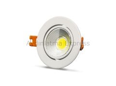 YL28-0501  NOAS 5W Cob Led Spot Mercan Beyaz Kasa Gün Işığı