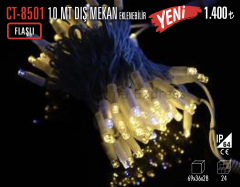 CT-8501 CATA 10 Metre Dış Mekan Eklenebilir Yılbaşı Süsü