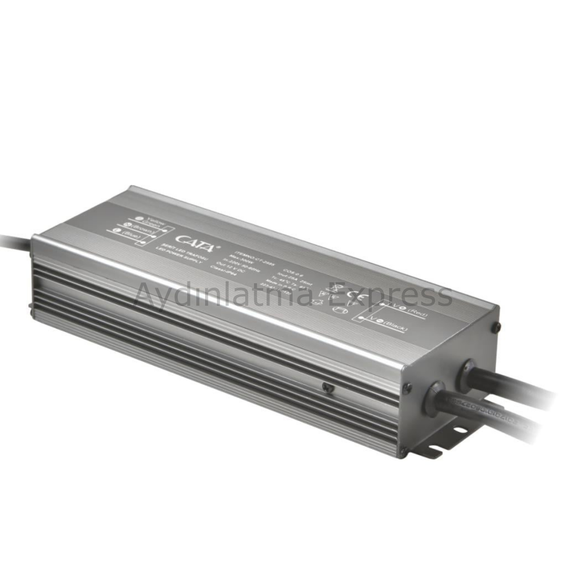CT-2594 CATA 21 Amper 255W Dış Mekan IP65 Şerit Led Trafosu