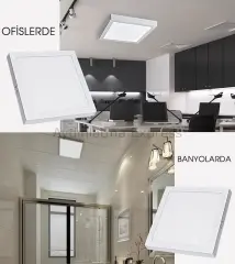 CT-5234 CATA 18W Sıva Üstü Kare Led Panel