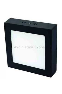 CT-5236 CATA 18W Sıva Üstü Siyah Kare Led Panel