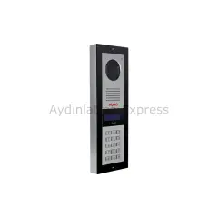 003003 AUDİO 2 x 16 LCD Ekranlı Zil Paneli Bus Plus (Mekanik Butonlu – Kart Okuyuculu)