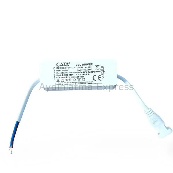 CT-2587 CATA 50W 60X60 Led Panel Driver