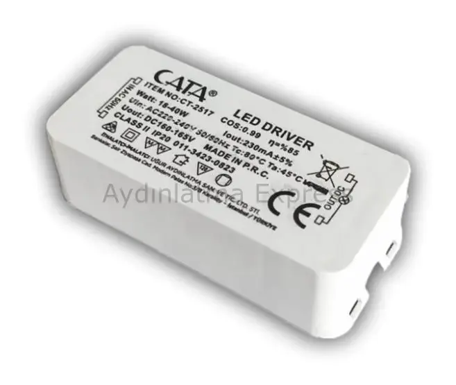CT-2517 CATA 40W Panel Led Driver (Paket 10 Adettir.)