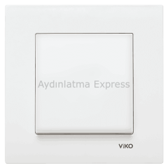 Viko Karre Anahtar Beyaz (Çerçeve Hariç)