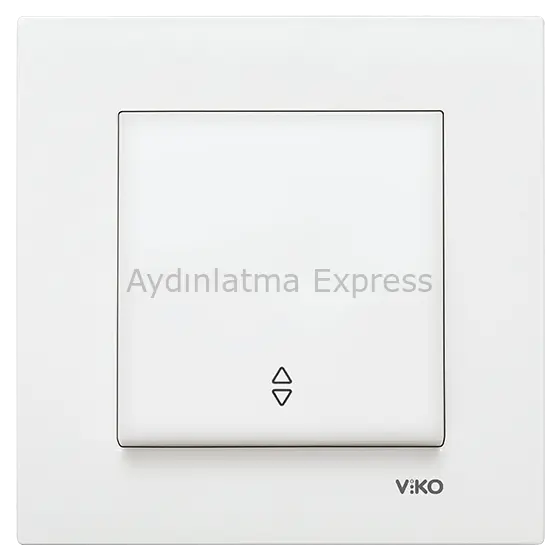 Viko Karre Vavien Anahtar Beyaz (Çerçeve Hariç)