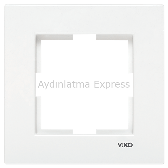 Viko Karre Tekli Çerçeve Beyaz