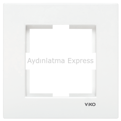 Viko Karre Tekli Çerçeve Beyaz