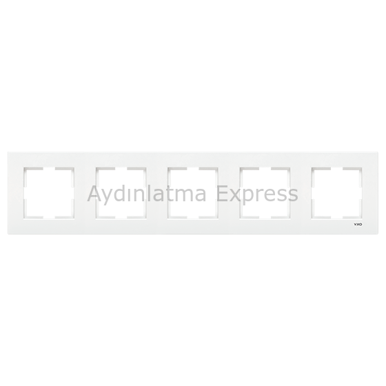 Viko Karre Beşli Çerçeve Beyaz