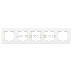 Viko Karre Beşli Çerçeve Beyaz