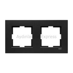 Viko Novella İkili Çerçeve Siyah