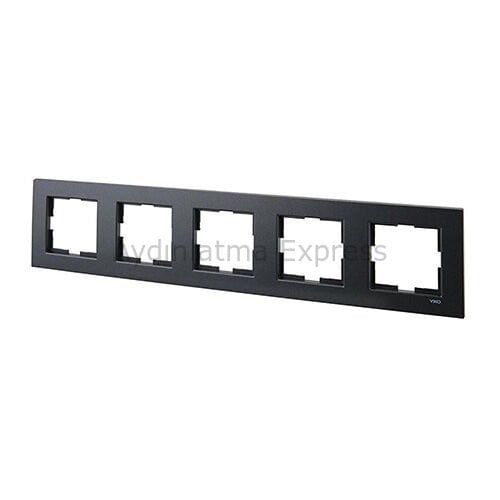 Viko Novella Beşli Çerçeve Siyah