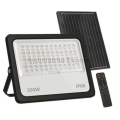 CT-4649 CATA 200W Solar Kumandalı Led Projektör