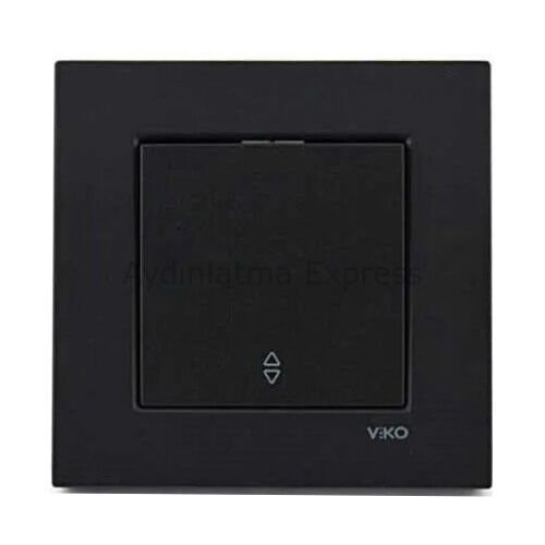 Viko Novella Vavien Anahtar Siyah (Çerçeve Hariç)