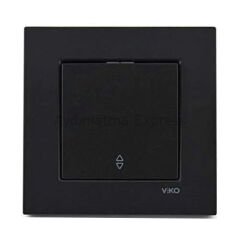 Viko Novella Vavien Anahtar Siyah (Çerçeve Hariç)