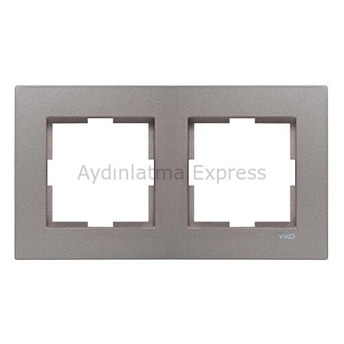 Viko Novella İkili Çerçeve Çerçeve Antrasit