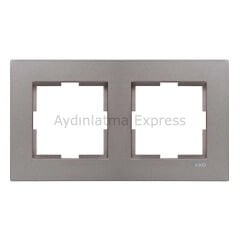 Viko Novella İkili Çerçeve Çerçeve Antrasit