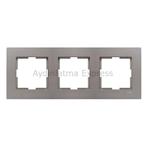 Viko Novella Üçlü Çerçeve Çerçeve Antrasit