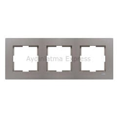 Viko Novella Üçlü Çerçeve Çerçeve Antrasit