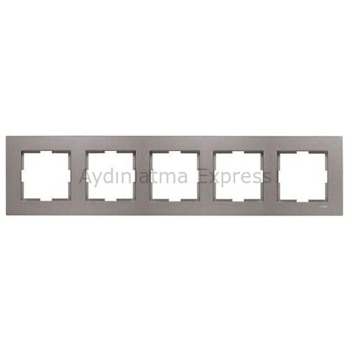 Viko Novella Beşli Çerçeve Çerçeve Antrasit