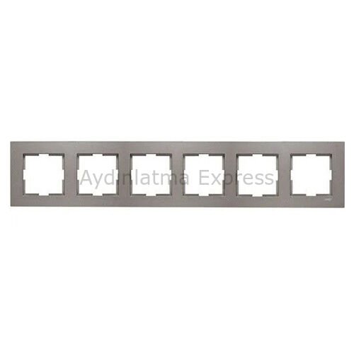 Viko Novella Altılı Çerçeve Çerçeve Antrasit