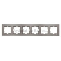 Viko Novella Altılı Çerçeve Çerçeve Antrasit