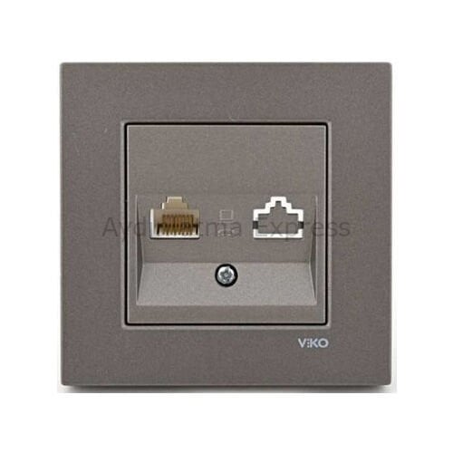 Viko Novella Nümeris Telefon PriziAntrasit (Çerçeve Hariç)