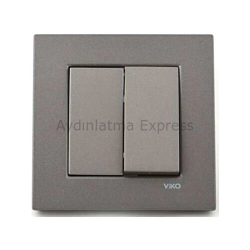 Viko Novella Komütatör Antrasit (Çerçeve Hariç)