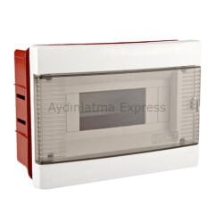 ÇETSAN Sıva Altı 9'lu Sigorta Kutusu