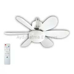 CT-1154 CATA Lodos Fanlı Led Ampul (Vantilatör)