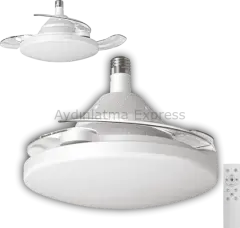 CT-1156 CATA Gizli Kanat 3 Fonksiyonlu Fanlı Led Ampul