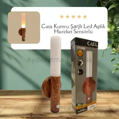 CT-5250 CATA Şarjlı Mıknatıslı Kumru Led Aplik